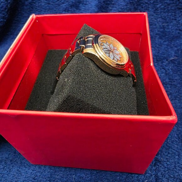 NWT Invicta Wildflower Women\'s Watch w/ Mother of Pearl Dial 35mm Rose Gld main image 6